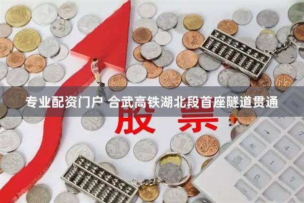 专业配资门户 合武高铁湖北段首座隧道贯通